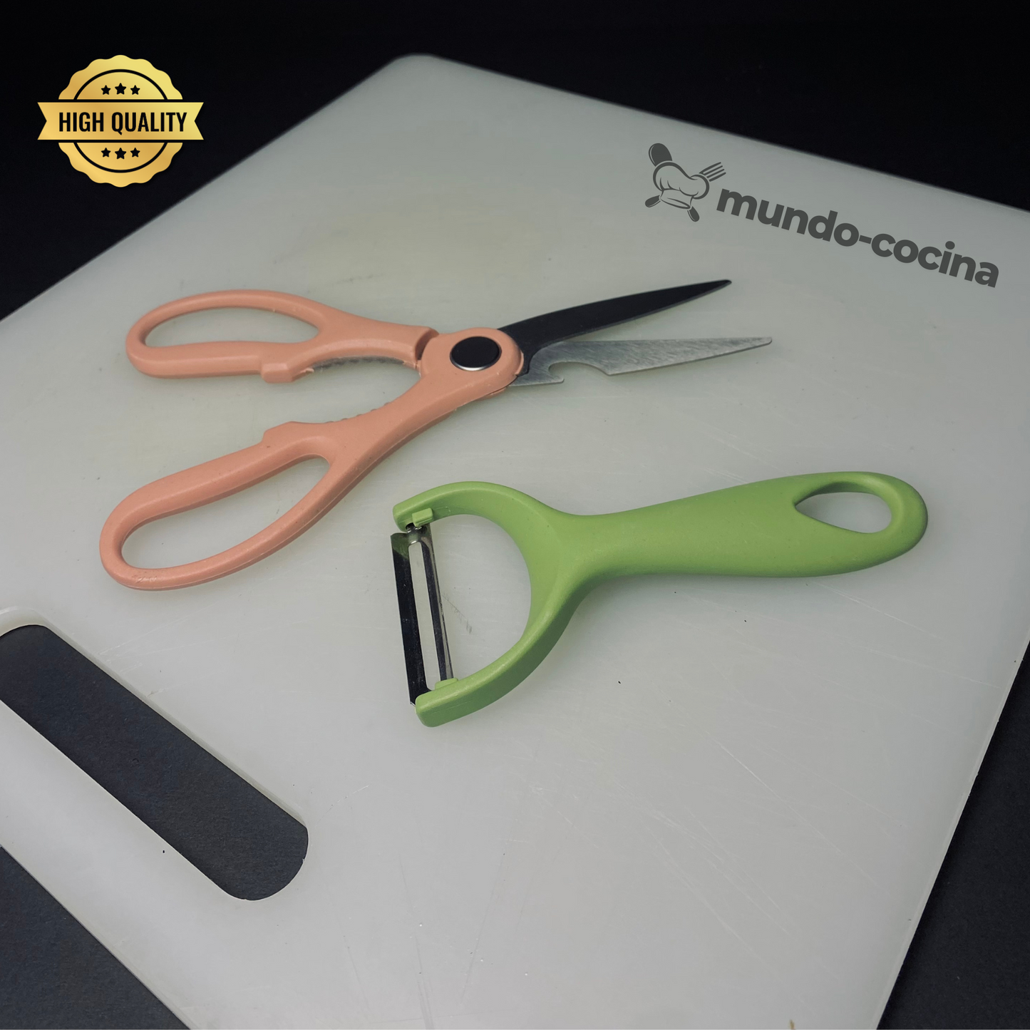 Set de Cuchillos de Cocina - 6 piezas TOP Colores Tendencia